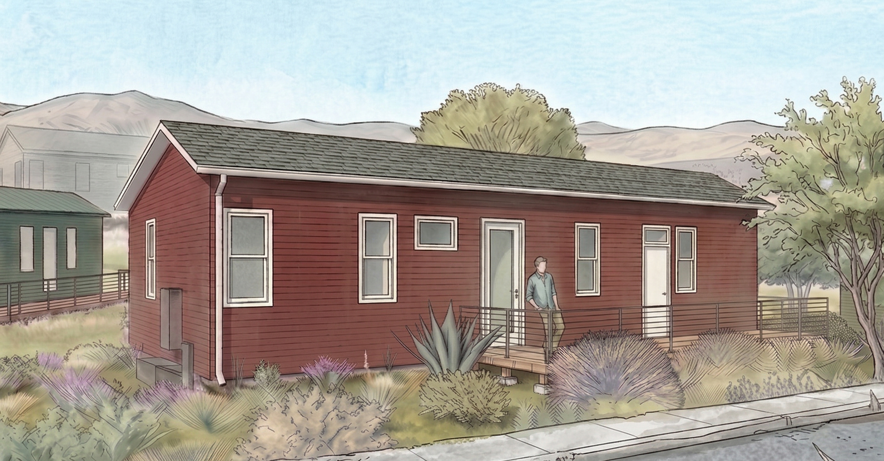 THE SPARROW TWO exterior view